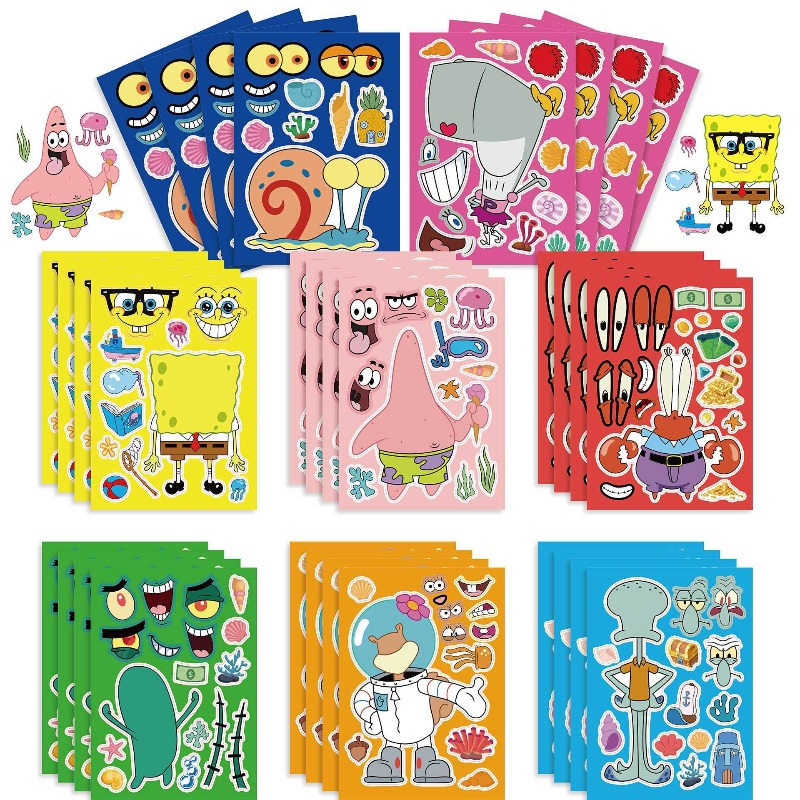 Free Educational Games For Kids - SpongeBob SquarePants Interactive Educational Jigsaw Puzzle