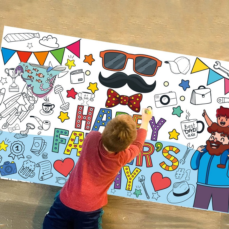 Happy Father's Day DIY Doodle  - Happy Kids Education ulasan dan harga