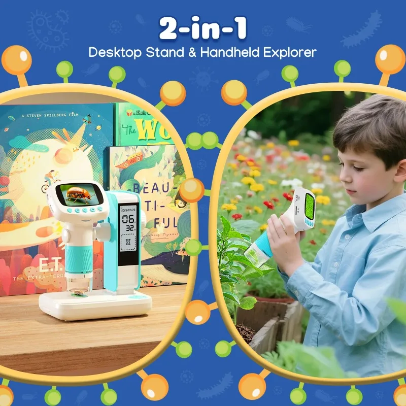 2.0 inch Microscope for Kids & - Kids Definition Of Education ulasan dan harga