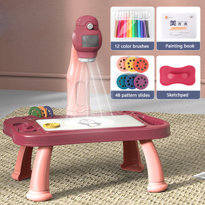 Smart Projector Kids Painting  - Kids Education Tablets ulasan dan harga