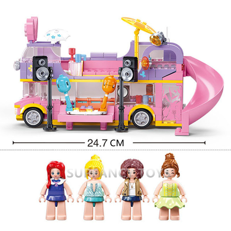 Sluban 412Pcs Building Blocks  - Happy Kids Education ulasan dan harga