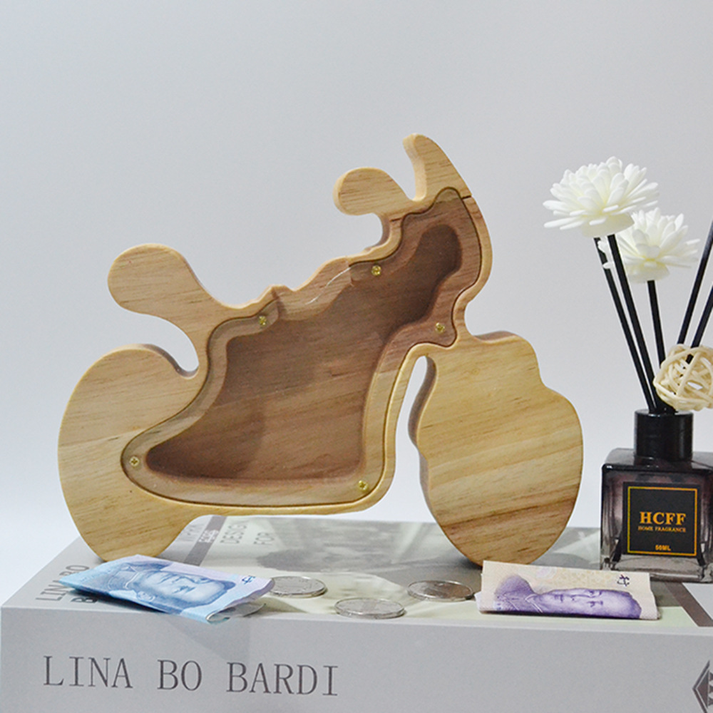 Wooden Animal Alphabet Piggy B - Kids Education Savings ulasan dan harga
