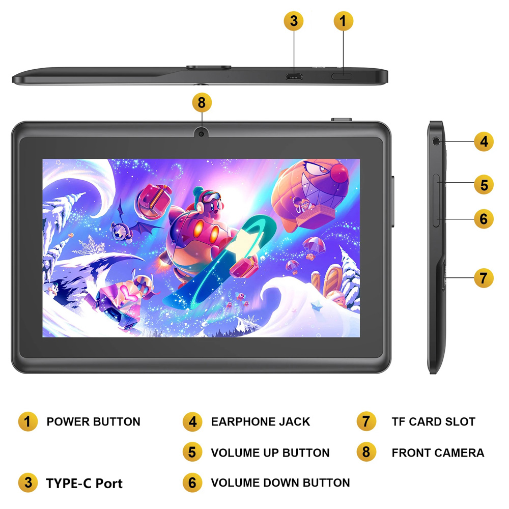 Hot Sales 7 Inch Kids Tablet Q - Kids Education Tablets ulasan dan harga