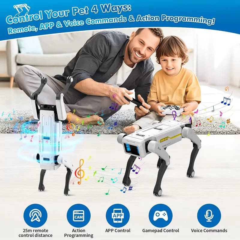 Smart Robot Dog Interactive ST - Kids Education App Free ulasan dan harga