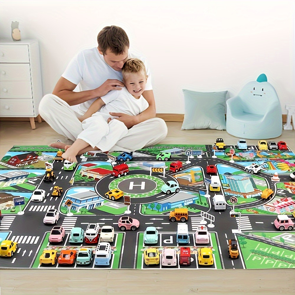 1pc, City Traffic Play Mat, La - Free Educational Games For Kids ulasan dan harga