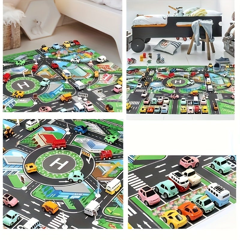 1pc, City Traffic Play Mat, La - Free Educational Games For Kids ulasan dan harga