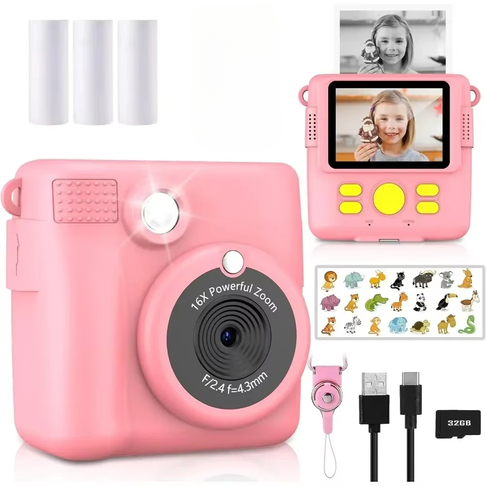 Instant Print Camera for Kids, - Kids Education App Free ulasan dan harga