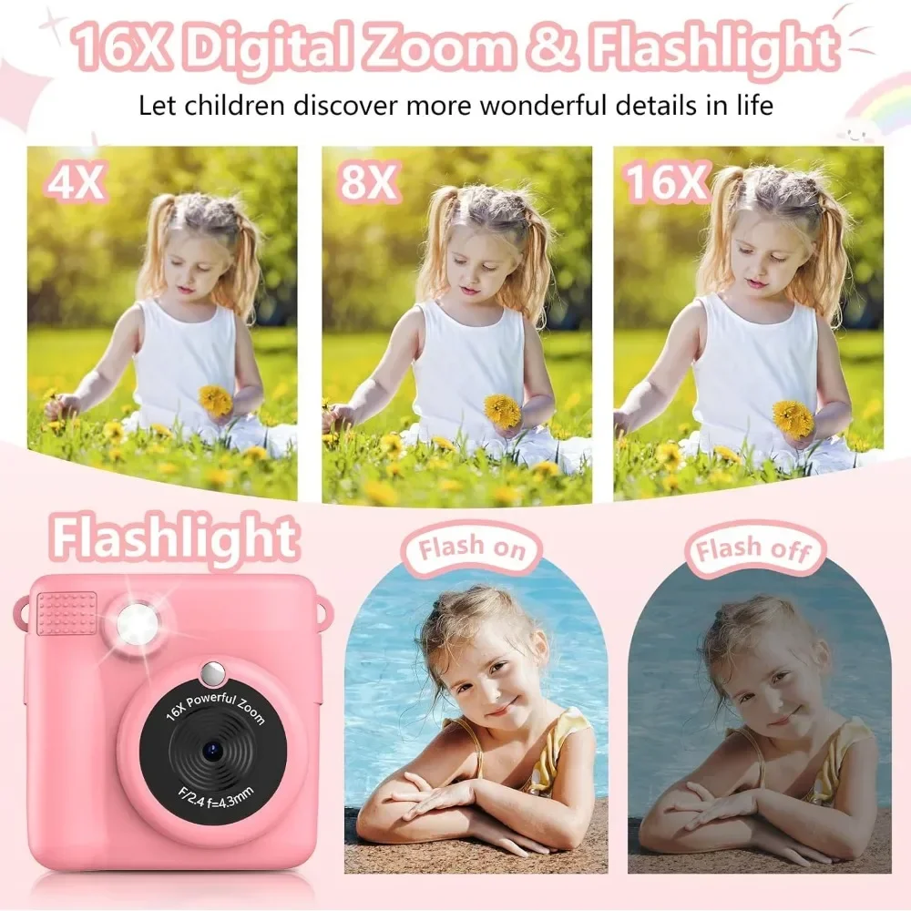 Instant Print Camera for Kids, - Kids Education App Free ulasan dan harga