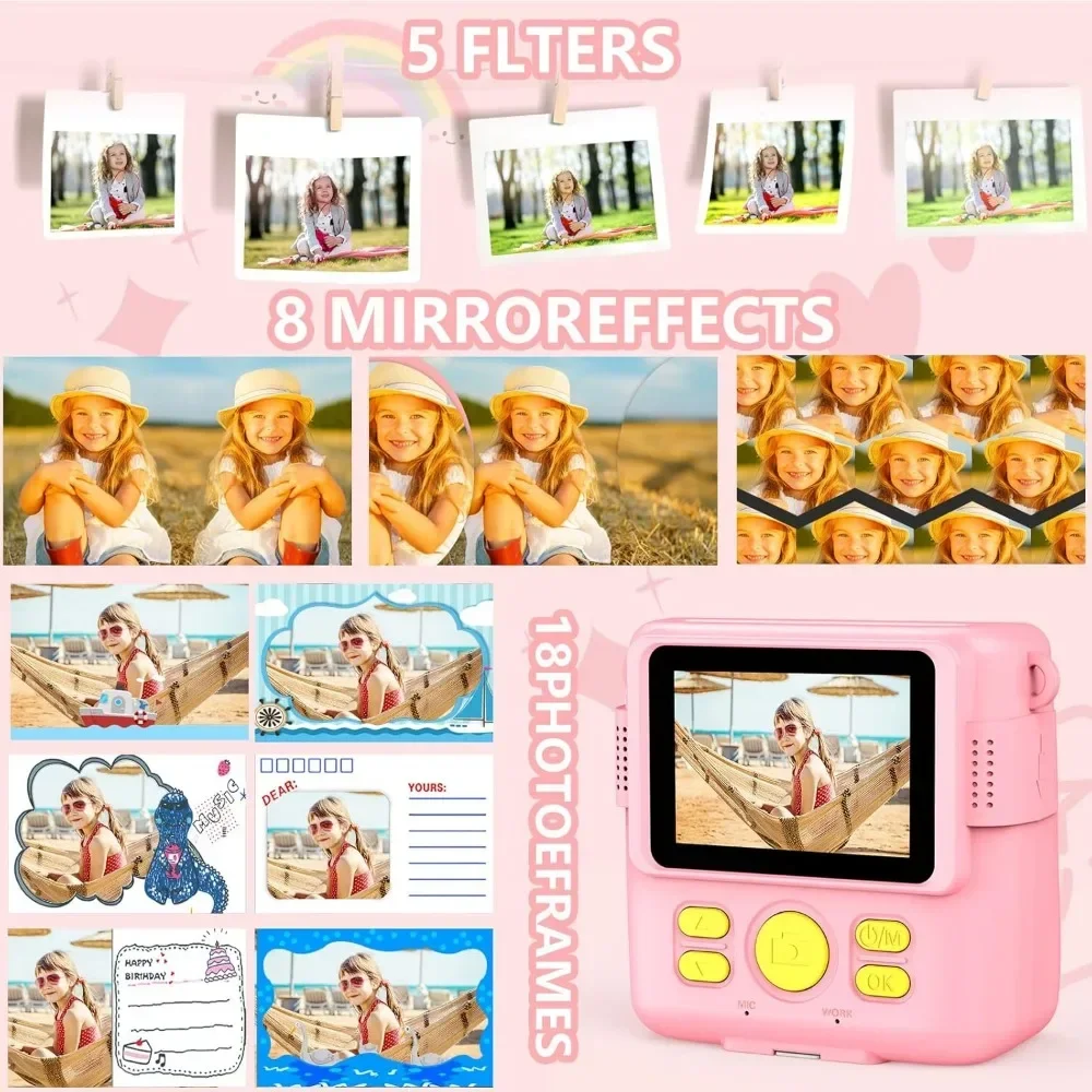 Instant Print Camera for Kids, - Kids Education App Free ulasan dan harga