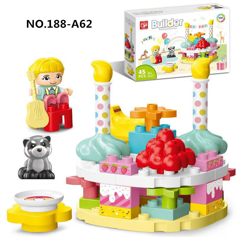 45pcs/set Creative Happy Birth - Happy Kids Education ulasan dan harga