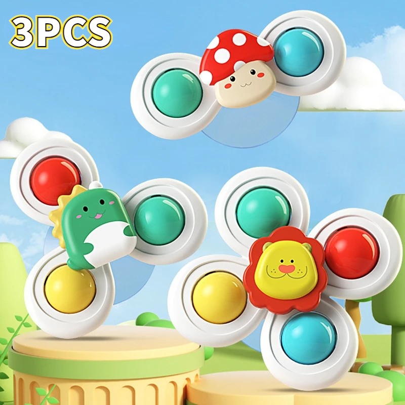 3PCS Suction Cup Spinner Toy B - Free Educational Games For Kids ulasan dan harga