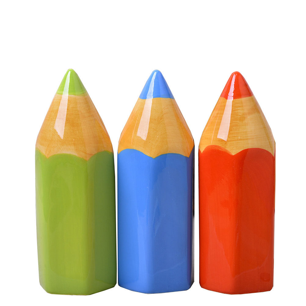 Premium Ceramic Pencil-Shaped  - Kids Education Savings ulasan dan harga